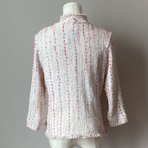 NIC + ZOE Spring Fringe Tweed Jacket - PM - Picture 12 of 14